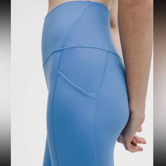 Lululemon Align 25” with Pockets Pool Party Size 18 - Picture 3 of 9